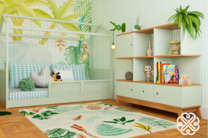 A importância de escolher materiais naturais e sustentáveis na decoração infantil